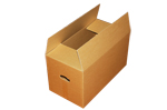 купить короб картонный короб 2/1 средний с ручками для переезда в москве